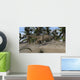 Ceratosaurus Hunting Prehistoric Environment Wall Decal Design 5