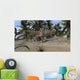 Ceratosaurus Hunting Prehistoric Environment Wall Decal Design 5