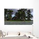 Brown Einiosaurus Grazing Water's Wall Decal