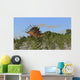 Kentrosaurus Grazing amongst Desert Wall Decal Design 2