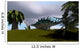 Kentrosaurus Walking through Open Wall Decal Design 2