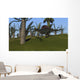 Spinosaurus Hunting Open Field Wall Decal Design 2