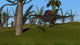 Spinosaurus Hunting Open Field Wall Decal Design 2