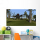 Spinosaurus Hunting Open Field Wall Decal Design 1