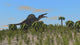 Spinosaurus Hunting Desert Environment Wall Decal Design 1