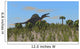 Spinosaurus Hunting Desert Environment Wall Decal Design 1
