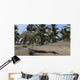 Suchomimus Running after Its Wall Decal