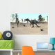 Suchomimus Walking through Open Wall Decal