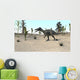 Suchomimus Walking through Open Wall Decal