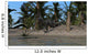 Suchomimus Running along Shore Wall Decal