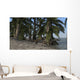 Family Utahraptors along Shoreline Wall Decal Design 1