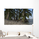 Family Utahraptors along Shoreline Wall Decal Design 1