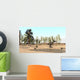Suchomimus Walking through Desert Wall Decal Design 2