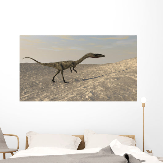 Suchomimus Walking through Desert Wall Decal Design 1