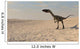 Coelophysis Walking across Barren Wall Decal Design 2