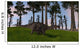 Dicraeosaurus Walking through Field Wall Decal
