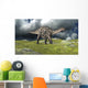 Dicraeosaurus Walking across Field Wall Decal Design 4