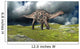 Dicraeosaurus Walking across Field Wall Decal Design 4