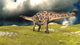 Dicraeosaurus Walking across Field Wall Decal Design 3