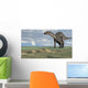 Dicraeosaurus Walking across Open Wall Decal Design 7
