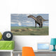 Dicraeosaurus Walking across Open Wall Decal Design 7