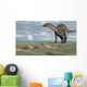 Dicraeosaurus Walking across Open Wall Decal Design 7