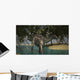 Dicraeosaurus Grazing Tropical Climate Wall Decal Design 1