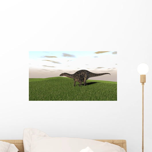 Dicraeosaurus Walking across Prehistoric Wall Decal Design 8