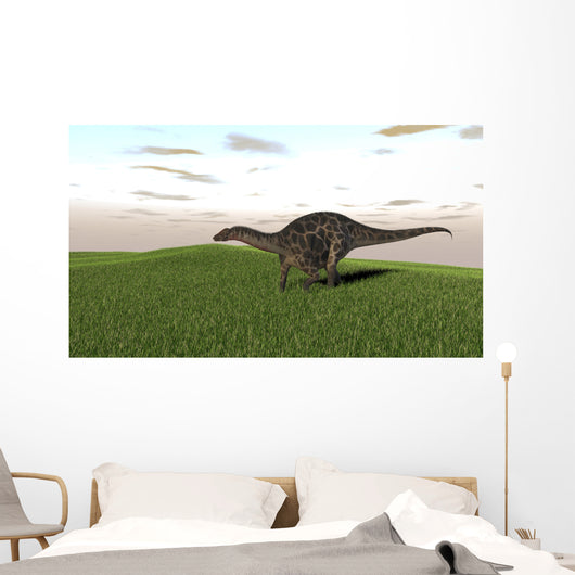 Dicraeosaurus Walking across Prehistoric Wall Decal Design 8