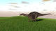 Dicraeosaurus Walking across Prehistoric Wall Decal Design 8