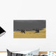 Dicraeosaurus Walking across Prehistoric Wall Decal Design 7