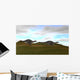 Two Dicraeosaurus Walking across Wall Decal
