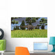 Dicraeosaurus Walking across Open Wall Decal Design 5