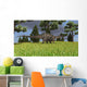 Dicraeosaurus Walking across Open Wall Decal Design 5