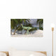 Dilophosaurus Hunting Arid Climate Wall Decal