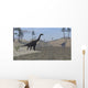 Large Brachiosaurus Roaming Edge Wall Decal