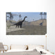 Large Brachiosaurus Roaming Edge Wall Decal