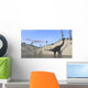 Large Brachiosaurus Standing Lake Wall Decal Design 2