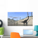 Large Brachiosaurus Standing Lake Wall Decal Design 2