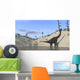 Large Brachiosaurus Standing Lake Wall Decal Design 2