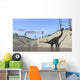 Large Brachiosaurus Standing Lake Wall Decal Design 2