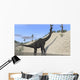 Large Brachiosaurus Standing Lake Wall Decal Design 1