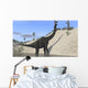 Large Brachiosaurus Standing Lake Wall Decal Design 1