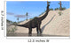 Large Brachiosaurus Standing Lake Wall Decal Design 1