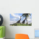 Two Large Brachiosaurus Grazing Wall Decal Design 5