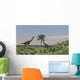 Two Large Brachiosaurus Grazing Wall Decal Design 4