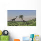 Two Large Brachiosaurus Grazing Wall Decal Design 4
