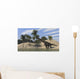 Large Brachiosaurus Walking along Wall Decal Design 2