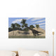 Large Brachiosaurus Walking along Wall Decal Design 2