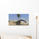 Large Brachiosaurus Walking along Wall Decal Design 1